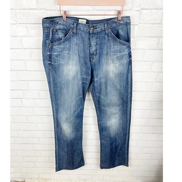 Hudson Men’s Bootcut Denim Jeans Size 36 - Picture 1 of 8